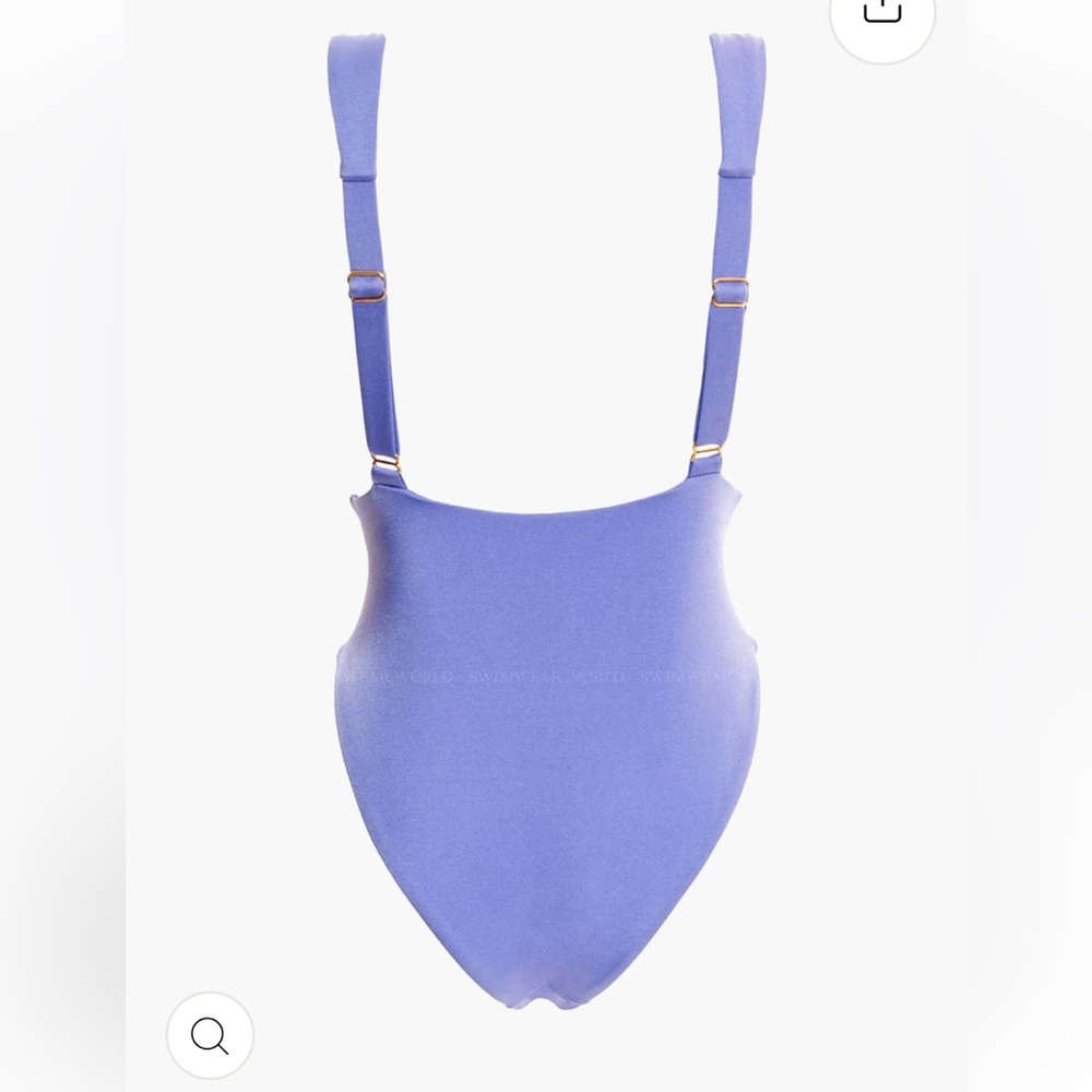 Agua Bendita Lavender One Piece Swimsuit - Picture 5 of 7